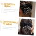 bow hairpin hair barrettes for women Bow Hair Clip Hair Ornament black bowknot hair clips Hair Bow Decor bow for hair Barrette for Women rhinestone hair girl long tail rhinestones - Buy Online on GoSupps.com
