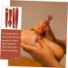 20 STK Healeved Acupuncture Stick & Acupressure Reflex Zone Socks - Wooden Foot Massage Tools for Spa Therapy - 12.5x1.5cm Set of 5 - Buy Online on GoSupps.com