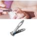 Stainless Steel Nail Clippers Anti- Silver Wide Opening Nail Clippers for Home - Buy Online on GoSupps.com