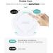 Slim Aligner Case with Mirror - Compatible with Invisalign & Mouth Guard - Cute White Retainer Case with Vent Holes - Buy Online on GoSupps.com