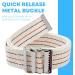 LiftAid 60 Inch Transfer and Gait Belt with Metal Buckle - Assist Aid for Seniors and Caregivers - Beige - Buy Online on GoSupps.com
