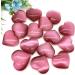 1-Pack of Beautiful Pink Opal Heart-Shaped Crystal Stones Suitable for Home Stone Mineral Specimen - Buy Online on GoSupps.com