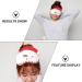 Shop 1pc Christmas Sleep Mask - Plush Eye Covers for Travel & Office | Cozy Polyester Sleeping Mask for Festive Relaxation - Buy Online on GoSupps.com