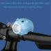 AaiLucky Bike Scooter Horn with Headlight - Rechargeable Bicycle Light & Horn for Kids - Blue Bike Light Set for Night Riding - Buy Online on GoSupps.com