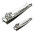 Xnourney Nail Clipper Set Premium Stainless Steel Fingernail and Toenail Clipper Cutters Fingernail Clipper Cutters Sets with Nail File Sharp Effortless Stainless Steel Nail Clippers for Men & Women Silver Nail Clippers Set