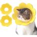 Zodors Adjustable Conical Collar for Cats & Dogs - 4-Pack Lightweight Recovery Neck Collar (Red & Yellow) - Buy Online on GoSupps.com
