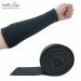 LayerGuard Cotton Stockinette Sleeve Roll - Grey 4 Inch | Stretchable Raw Cotton Tubular Bandage for Comfort wear, Sweat Absorption, Residue Prevention | Suitable for Under & Over Cast Wear - Buy Online on GoSupps.com
