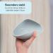 MiaMia 2x Baby Silicone Bowl Set with Suction Cup - Non-Slip Porridge Bowls in Petrol Grey - International Shipping Available - Buy Online on GoSupps.com