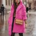 Buy Hanxiulin Oversized Plush Jacket for Women | Warm Fleece Hoodie & Outdoor Transition Jacket - 3XL Pink - Buy Online on GoSupps.com