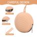 Tibapla Silicone Baby Pacifier Box - BPA-Free Portable Storage for Trips & Home - 2 Pack (Bean Paste + Apricot) - Buy Online on GoSupps.com