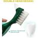 Bcowtte Premium 20-Piece Hard Toothbrush Set | Double-Sided & Multi-Layered Bristles | Ideal for Prosthesis Care | Portable Cleaning Brushes | International Shipping Available - Buy Online on GoSupps.com