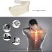Adjustable Neck Support Brace for Pain Relief - Soft Sponge Ergonomic Cervical Collar for Men, Women, Elderly - Breathable & High Elastic - Light Brown - Buy Online on GoSupps.com
