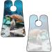 Sea Turtle Print Beard Bib Apron for Men - Beard Hair Catcher & Cape Cloth for Shaving & Trimming - Buy Online on GoSupps.com