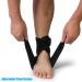 Luwint Neoprene Adjustable Ankle Brace - Premium Foot Support for Pain Relief | International Shipping Available - Buy Online on GoSupps.com