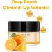 Orange Lip Sleeping Mask for Night Moisturizing and Repairing Dry, Chapped Lips - Lip Oil and Moisturizer to Fade Lip Lines - Buy Online on GoSupps.com