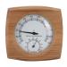 2-In-1Sauna Temperature Cedarwood Thermometer Hygrometer Thermo-Hygrometer Sauna Accessories (Cedarwood)
