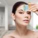 Neflum Cactus Ice Roller & GUA-SHA Facial Tools | Beauty Skin Care | Cryotherapy for Swelling Relief | Food-Safe Silicone | Beige/Blue - Buy Online on GoSupps.com