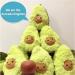 RAINBEAN Avocado Plush Toy Mini Cute Pillow 15.74 Inches - Soft Fruit Stuffed Cushion Doll for Bedroom Decor - Perfect Gift for Kids, Friends, Boys, Girls - Christmas/Birthday/Valentine - Buy Online on GoSupps.com