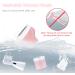 Mcbazel Cordless Electric Lady Shaver 4 in 1 USB Rechargeable Hair Remover - Pink - Buy Online on GoSupps.com