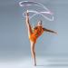 KINBOM Dance Ribbons Set - 2m Gymnastics Streamers for Kids with Ribbon Dancer Wand, Pink + Sparkling - Perfect for Dance Training & Parties - Buy Online on GoSupps.com