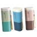 Beavorty 3 pieces toothbrushes storage box tooth plaster Tool plastering Gulelbecher toothbrushes Storage box portable toothpaste case travel toothbrush cup travel supplies