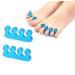 Toe stretchers and Toe separators for Relaxing Toes Embossing of The Big Toe Gel Toe Separators Pedicure for Nail Art Toenail Finger Tools