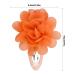 HQDeal 20-Piece Chiffon Flower Hair Clips - Stylish Hair Barrettes & Accessories for Babies Girls Women & Children - Buy Online on GoSupps.com