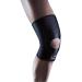 LP SUPPORT 708CA Extreme Knee Support Compression Sleeve - Breathable CoolPrene Athletic Brace Knee (Black - Size L) Large