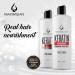 Keratin Shampoo & Conditioner for Color Treated Hair - Sulfate Free Treatment for Dry Curly Damaged Hair | 2x16.9 Fl Oz - Buy Online on GoSupps.com