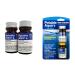 Potable Aqua Water Purification Water Treatment Tablets - 50 Count Twin Pack & Water Purification Tablets with PA Plus - Two 50 Count Bottles 100 Tablets - Twin pack Water Purification + Purification Tablets