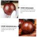 Ultechnovo Solid Wood Massage Balls - 4 Pieces for Muscle Relief Trigger Point Therapy & Foot Massage - Enhance Blood Circulation & Wellness - Buy Online on GoSupps.com