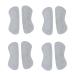 FRCOLOR 4 Pairs Post After Suede Shoe Grips Liner Adhesive Heel Pads Plantillas para De Mujer Kitten Heels for Women Dressy Leather Inserts Chinese Cake Topper Women's Cushion Boots Grey 10.7X3.5cm