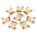 CORHAD 10pcs Pacifiers Teething Spacer Cartoon Beads Necklace Jewelry Animal Charm Flat Pen Necklaces Loose DIY Chain Lanyards Silicone Making Printed Colorful Shaped Bracelets Supplies As Shown 2.8x2.7cm