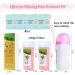 Roll-On Wax Warmer Kit for Hair Removal - Painless Waxing for Eyebrow, Face, Body - Includes Rose & Pink Cartridges - Home Waxing Kit - Buy Online on GoSupps.com