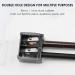 Universal Makeup Sharpener Set - 2 Precision Blades for Kohl Eyebrow & Lip Pencils - Ideal for On-the-Go Cosmetics - Buy Online on GoSupps.com