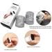 Electric Callus Remover with 60 Replacement Discs - Speed Adjustable Professional Foot File for Dead Skin, Heel, Dry Skin - White - Buy Online on GoSupps.com