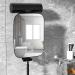 Shower Mirror with Razor Holder: 3X Magnification & 360  Swivel Bathroom Mirror for Men & Women - 11 Larger Size & 3pcs Adhesive Hooks - Bathroom Accessories for Shaving Black