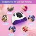 UV LED Nail Lamp 280W | Quick-Drying Nail Dryer with 66 LEDs Car Sensor & 4 Timer Settings - Portable & Spacious Nail Tool Set - Buy Online on GoSupps.com