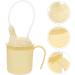 Patient Drink Cup with Straw Lid Drinking Aids Feeding Cup Flow Dysphagia Control Convalescent Feeder Bottle - Buy Online on GoSupps.com