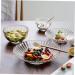 MAGICLULU Clear Glass Bowl 1pc Bowl Storage Dessert Display Decorative Home Exquisite Ice Holder Kitchen Bowls Durable Baking As Shown 15.3x15.3cm - Buy Online on GoSupps.com