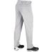 CHAMPRO Open-Bottom Baseball Pant - Loose-Fit, Adjustable Inseam, Reinforced Sliding Areas - Large, Grey - Buy Online on GoSupps.com