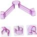 BELLIFFY Lip Muscle Trainer Lips Lips Trainer Mouth Trainer Face Exerciser Mouth Muscle Tightener Lip Exerciser Mouth Tightener Lips Muscle Exerciser Lips Shaper 9.30X7.70X1.50CM Purple - Buy Online on GoSupps.com