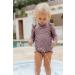 Little Dutch Swim Shorts with Ruffles - UV Protection UPF 50+ - Mauve Blossom Size 86/92 - International Shipping - Buy Online on GoSupps.com