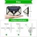 Solar Light Outdoor Solar Lamp with Motion Solar LED Light Waterproof Sunlight Powered for Garden Decoration (Size : 2 Piece 102 LEDs) (1 Piece 100 LEDs) - Buy Online on GoSupps.com