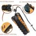 Adjustable Leather Arm Guard for Archery and Hunting - Brown-Black - Buy Online on GoSupps.com