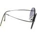 Eyekepper Titanium Rimless Round Reading Sunglasses +1.50 Grey Lens - Sunshine Readers - Buy Online on GoSupps.com