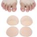 Foot Cushion & Pointe Shoe Toe Pads - 2 Pairs Stress Pain Relief for High Heels | Breathable Forefoot Pads (Skin Color - Buy Online on GoSupps.com