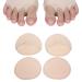 gernie 2 Pairs Forefoot Pad Metatarsal Pads Patch Shoes for Women Foot Pad for Hiking Insoles (Skin Color) gernies6gm24hf5i-12