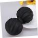 Magiclulu Massage Ball - Happy Life Black-Ish Pain Relief & Shoulder Roller | Premium Yoga Double Ball for Optimal Relaxation - Buy Online on GoSupps.com