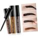 Ipetboom 2pcs Brow Pencil Pen Eye Brow Gel Eyebrows Cream Water Proof - Buy Online on GoSupps.com